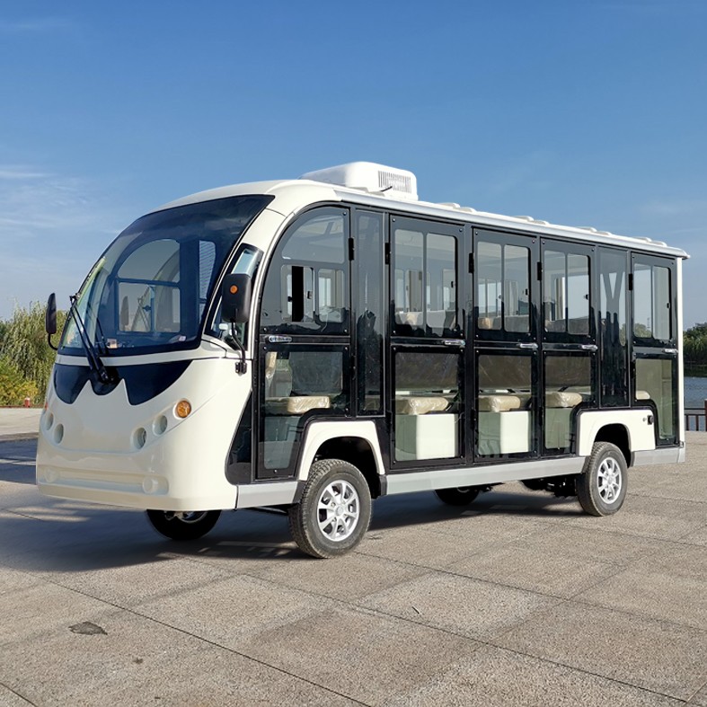 14 platser stängd elektrisk sightseeingbuss