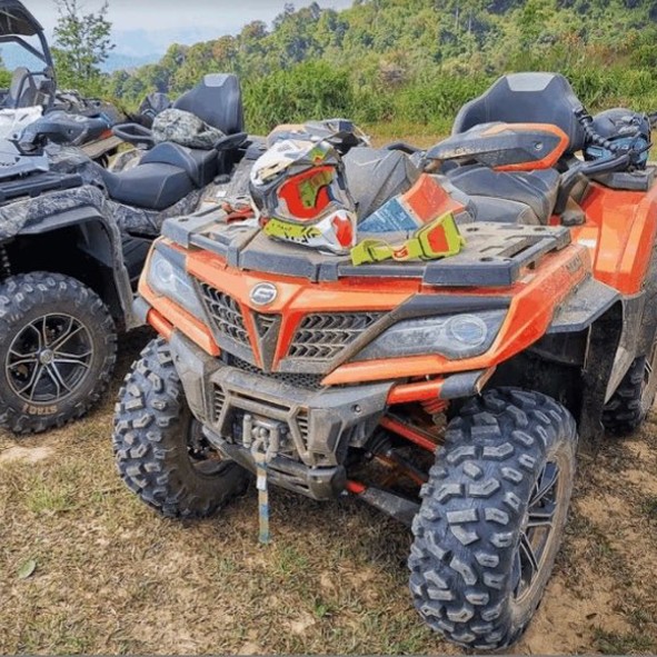 ATV med steglös hastighet