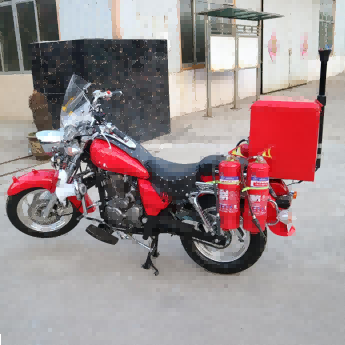 Tvåhjulig brandmotorcykel
